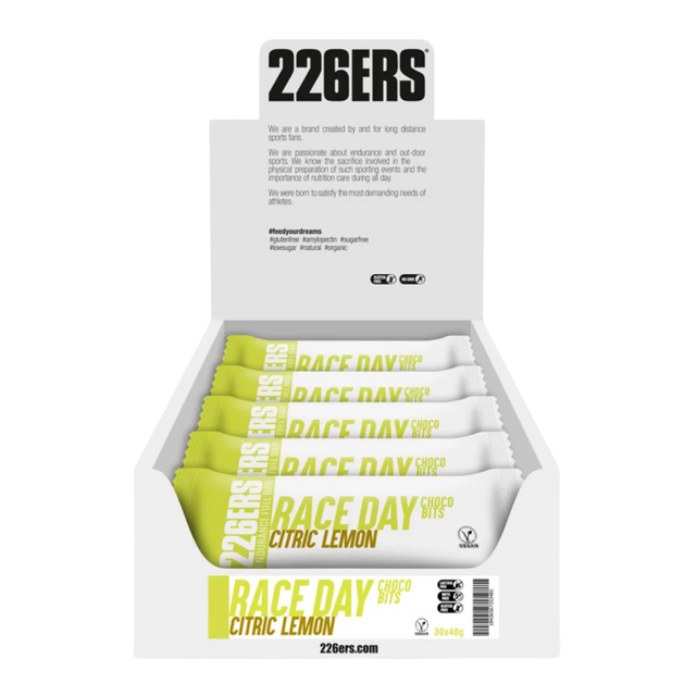 FINAL SALE | 226ERS - Race Day Bar Choco Bits - Citric Lemon (BB 31.12.25)