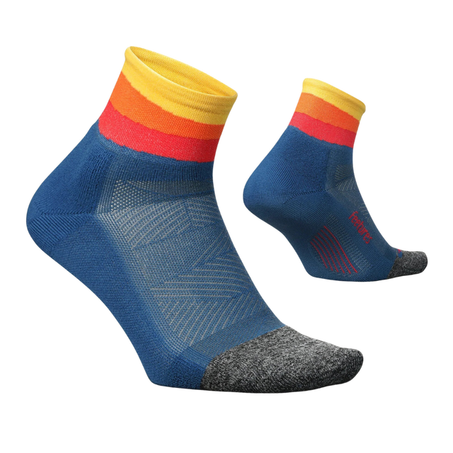 Feetures - Elite Ultra Light Cushion Quarter - Solar Ascent