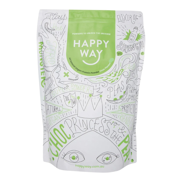 HappyWay - Vegan Protein Powder 500g - Chocolate