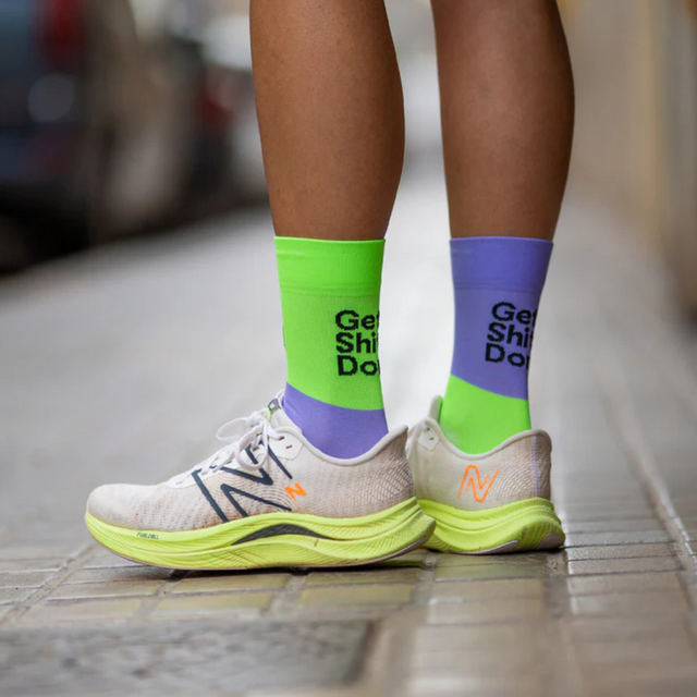 Sporcks - Running Sock - OMG Yellow