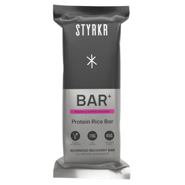 Styrkr - Protein Bar - BAR+ - Raspberry & White Chocolate