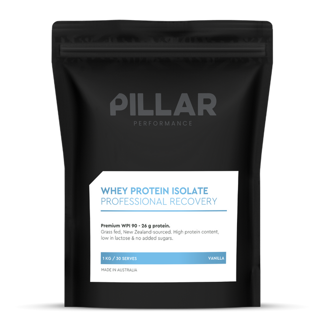 PILLAR Performance - Grass-Fed Whey Protein Isolate - Vanilla