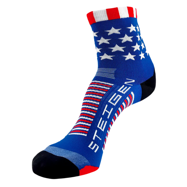 Steigen - Half Length Running Socks - Stars And Stripes