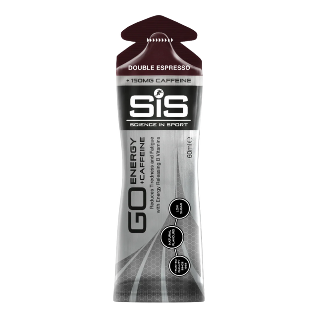 Science In Sport (SIS) - Go Energy + Caffeine Gels - Double Espresso