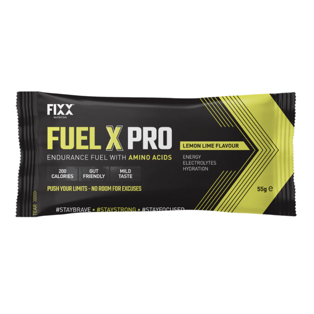 Fixx Nutrition - Fuel X Pro Endurance Fuel - Sachets - Lemon Lime (55g)
