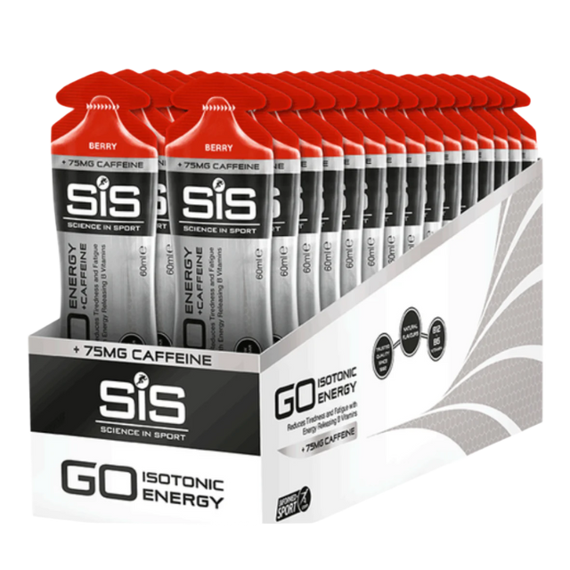 Science in Sport GO Energy Gel + Caffeine Berry flavour