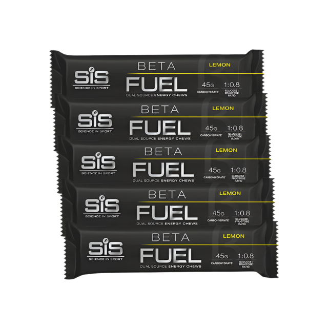 Science In Sport (SIS) - Beta Fuel Energy Chew - Lemon (60g) - 5 Pack