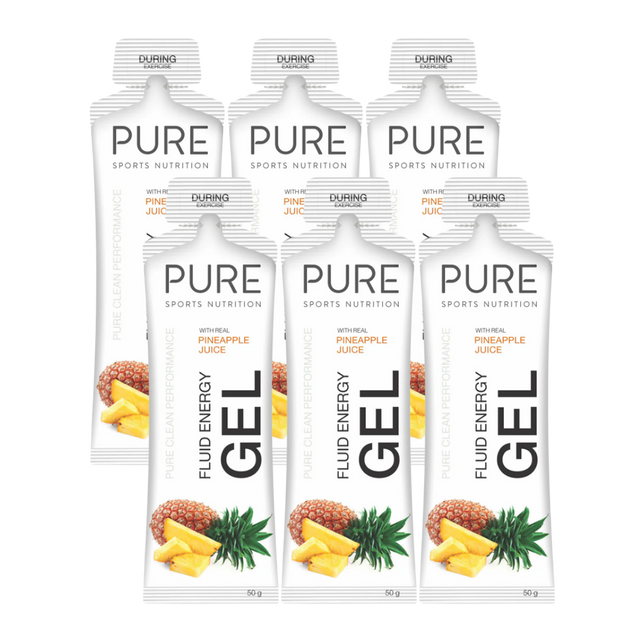 Pure Sports Nutrition - Fluid Energy Gels - Pineapple