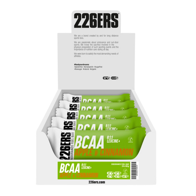 226ERS - Endurance Fuel BCAA Vegan - Apple & Cinnamon (Box of 24)