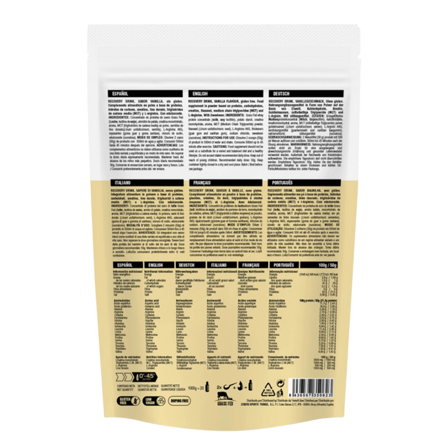 226ERS - Recovery Drink 1kg - Vanilla