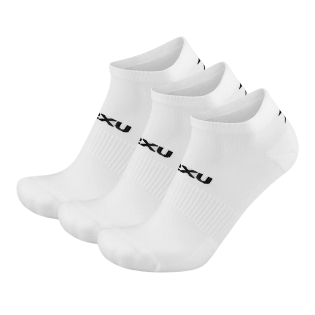 2XU-Ankle-Sock-3-Pack-white-black