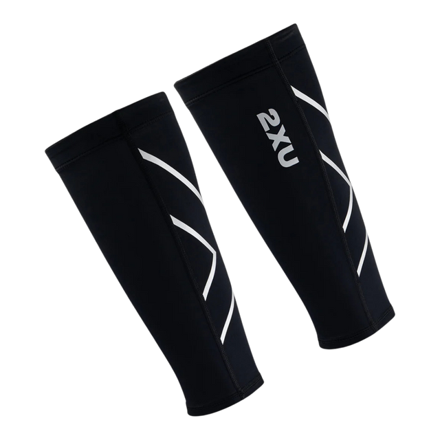 2XU - Compression Calf Guards - Black/Black