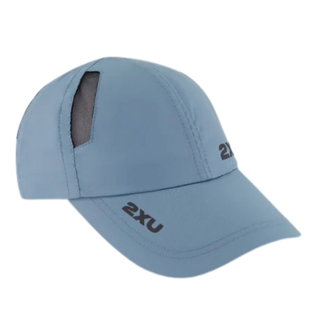 2XU-run-cap-volt-blue-black-side