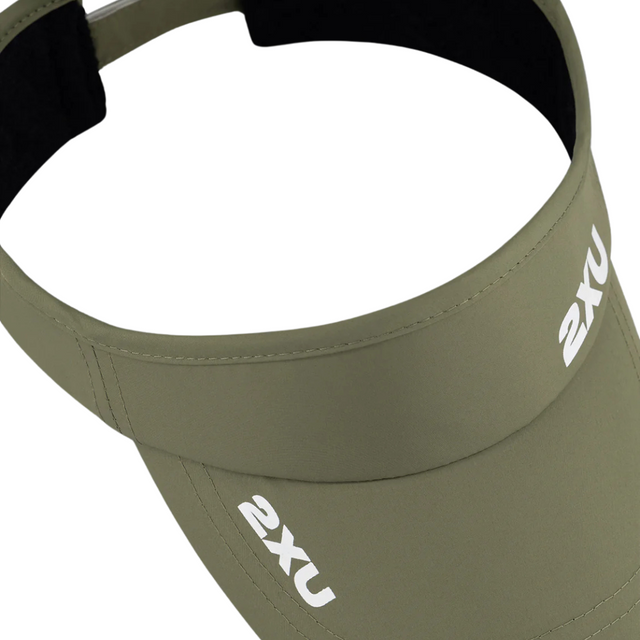 2XU - Run Visor - Hunter/White