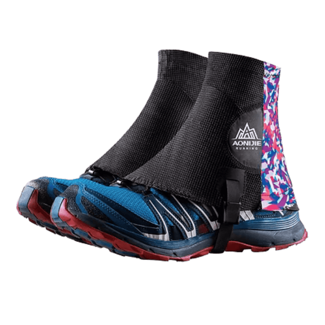 AONIJIE - Running Gaiter - Pink Multi - Aid Station