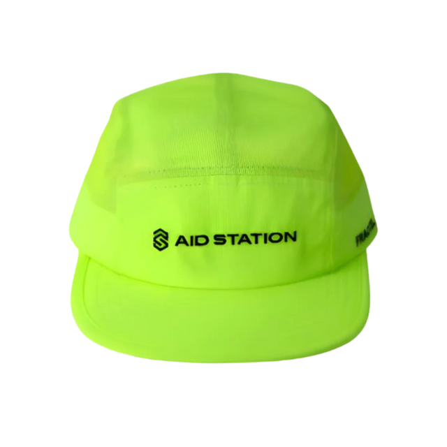 Aid Station - Fractel Running Hat - Fluro Green