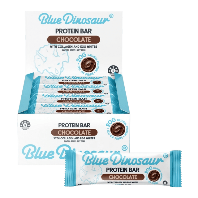 Blue Dinosaur - Protein Bar - Chocolate - Aid Station