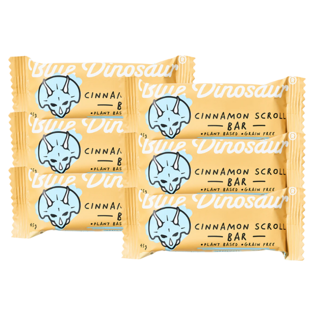 Blue Dinosaur - Energy Bar - Cinnamon Scroll 