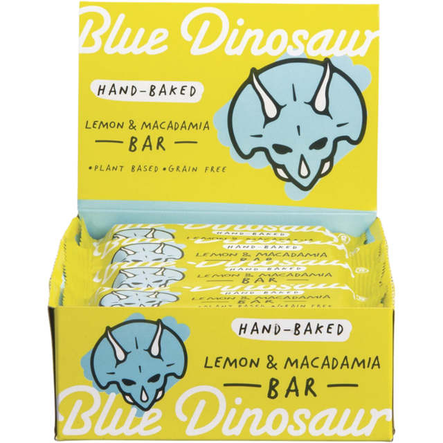 Blue Dinosaur - Energy Bar - Lemon & Macadamia 