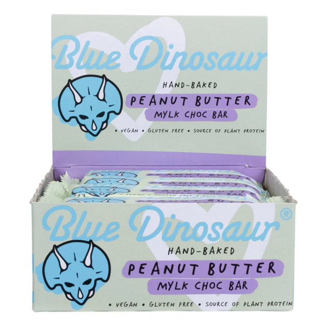 Blue Dinosaur - Protein Bar - Peanut Butter & Mylk Choc 
