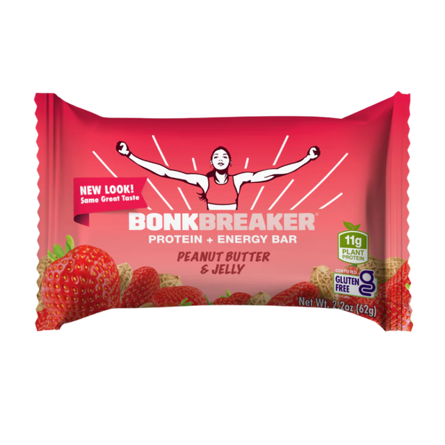 Bonk Breaker - Plant-Based Protein Bar - Peanut Butter & Jelly