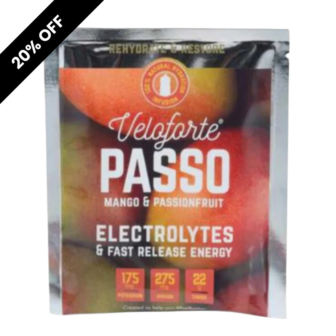 SALE - Veloforte - Passo (Mango & Passionfruit) - Electrolyte Powder