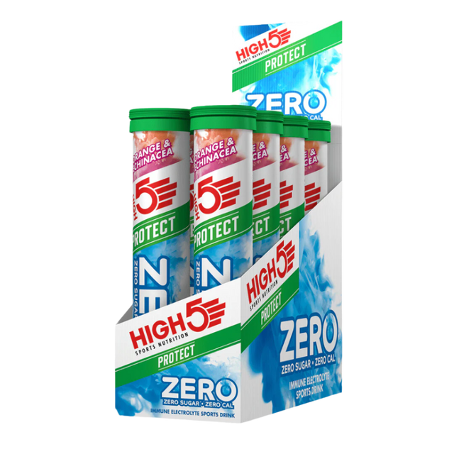 SALE - High5 - Hydration Tablets - ZERO - Protect - Orange & Echinacea