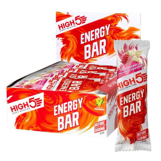 High5 - Energy Bar - Raspberry & White Chocolate