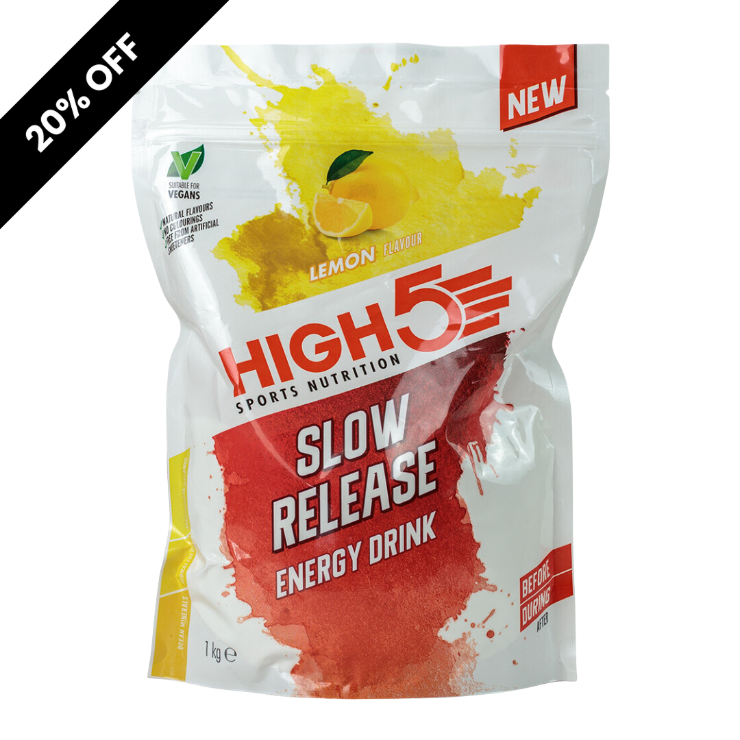 SALE - High5 - Slow Release Energy Drink - Lemon (1kg) (BB 31.12.24)