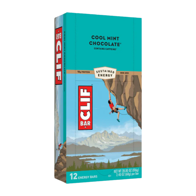 Clif Bar - Energy Bars - Cool Mint Chocolate