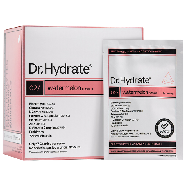 Dr. Hydrate - All-In-One Drink Sachet Box - Watermelon