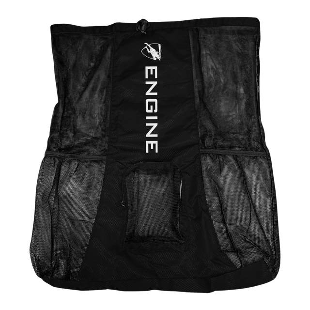 ENGINE-Mesh-Backpack-Black