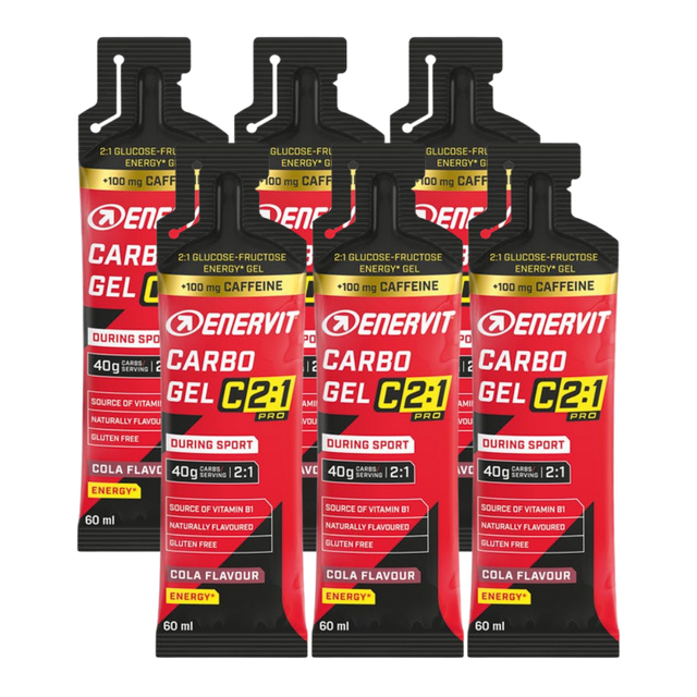 Enervit - C2:1Pro Carbo Gel - Cola + Caffeine