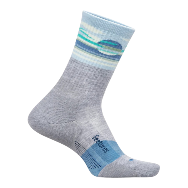 Feetures - Trail Max Cushion Mini Crew - Cloud Veil Blue - Aid Station