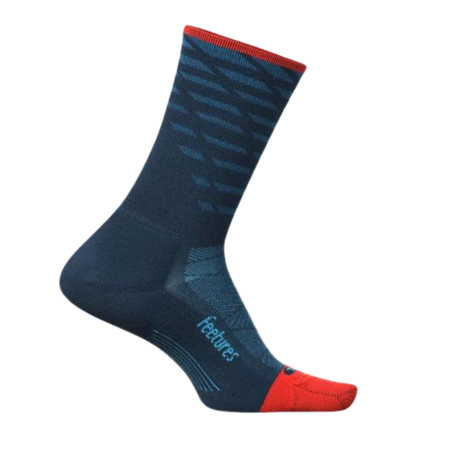 Feetures - Elite Light Cushion Mini-Crew - Tempo Blue