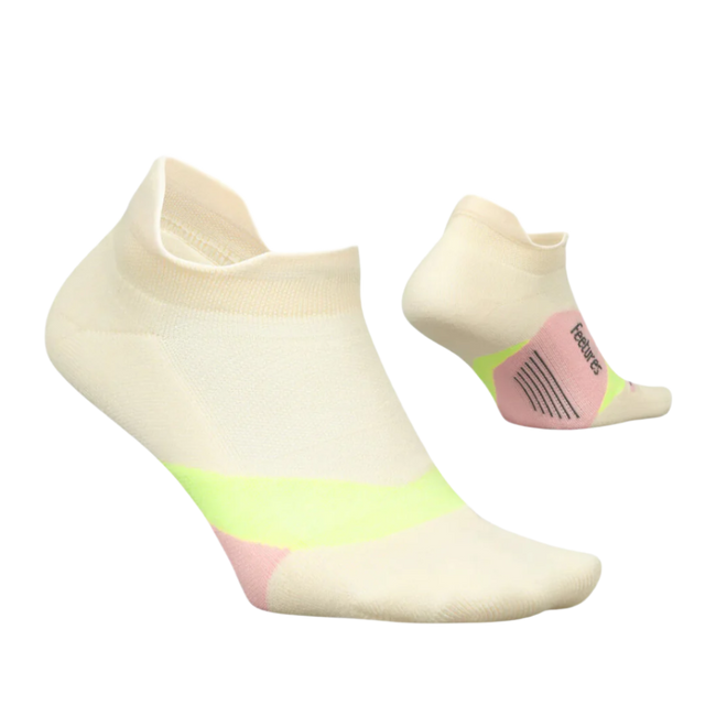 Feetures - Elite Ultra Light Cushion No-Show Tab - Sandy Melon