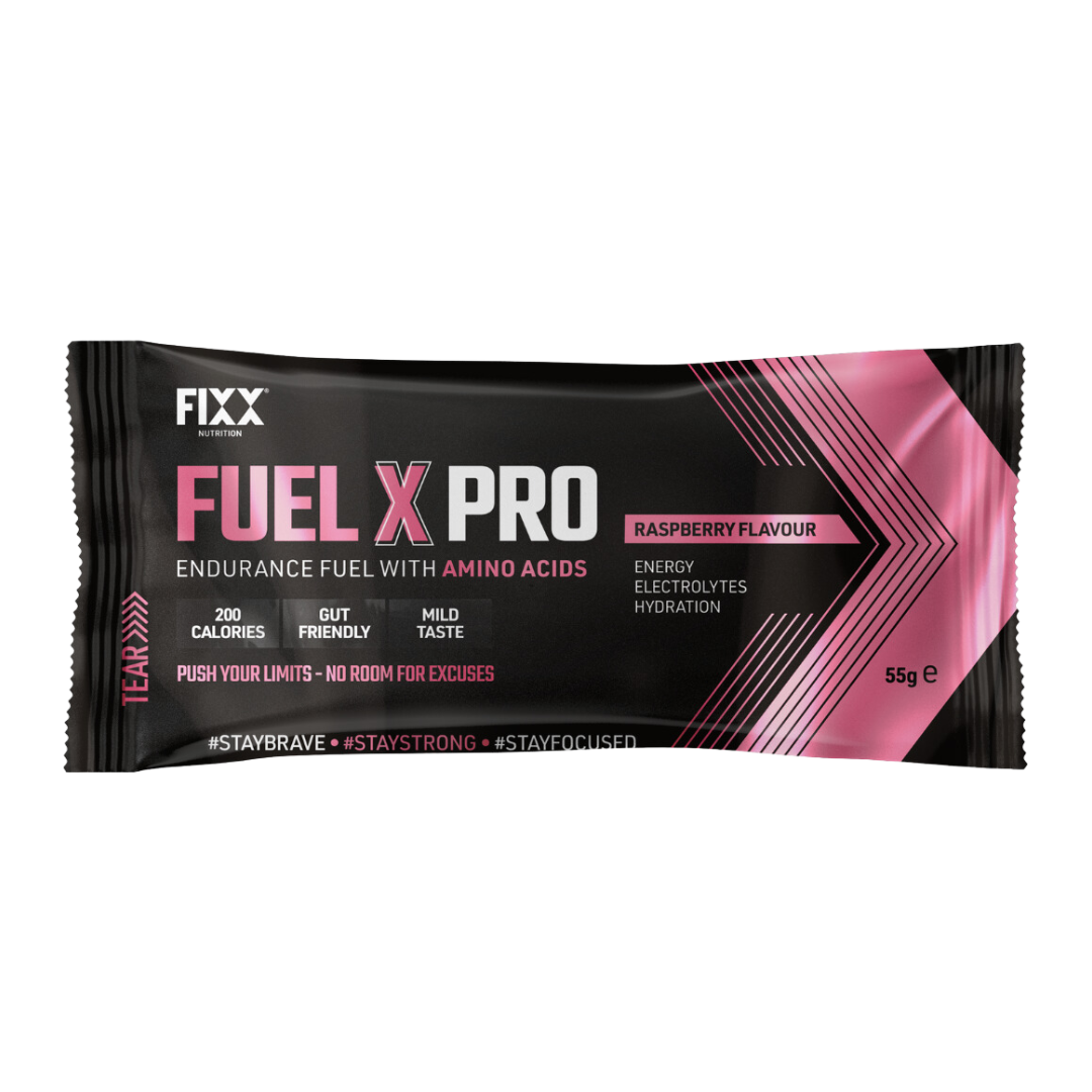 Fixx Nutrition - Fuel X Pro Endurance Fuel - Sachets - Raspberry (Coming Soon)