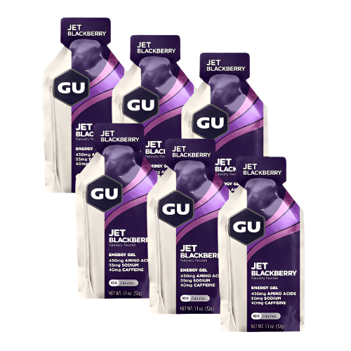 GU Energy - Energy Gels - Jet Blackberry (with caffeine)