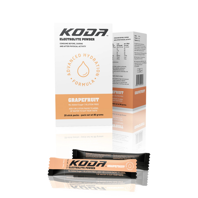 Koda Nutrition - Electrolyte Powder Sticks - Grapefruit