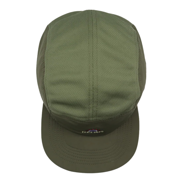 Helios-Ultralight-7-PanelSoft-Brim-Running-Cap-olive-top