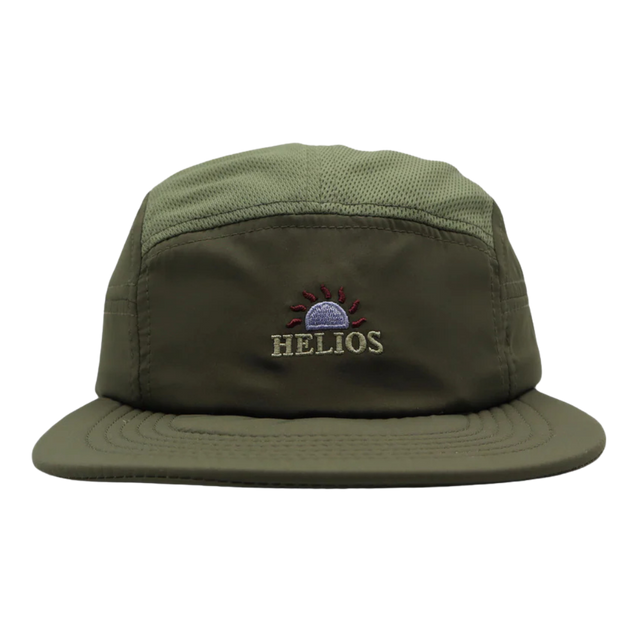 Helios-Ultralight-7-PanelSoft-Brim-Running-Cap-olive