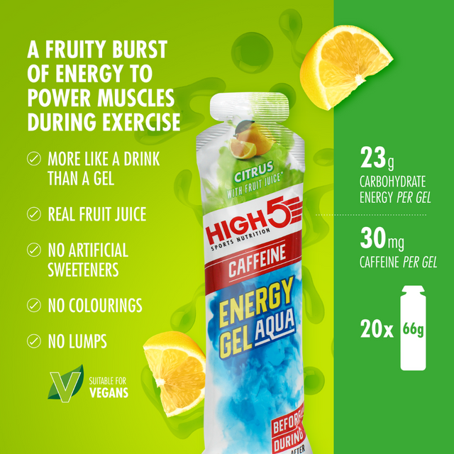 High5 - Energy Gel Aqua - Citrus (with caffeine) - Nutrition