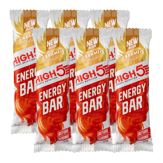 High5 - Energy Bar - Caramel - 6 Pack