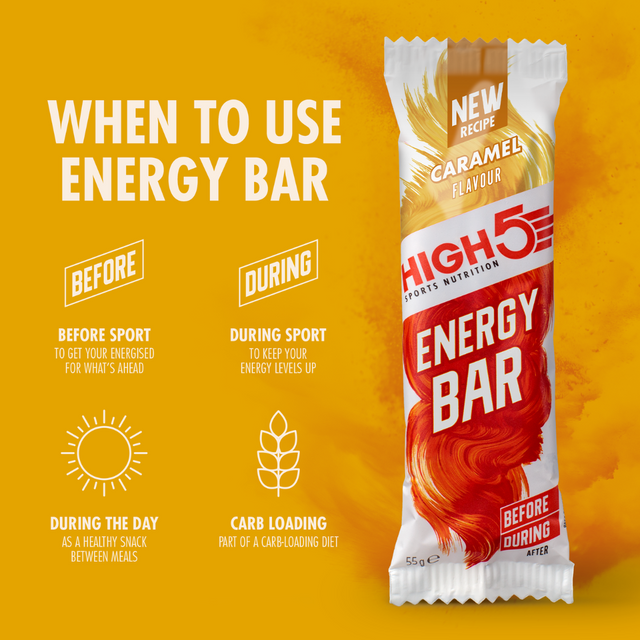 High5 - Energy Bar - Caramel - When To Use