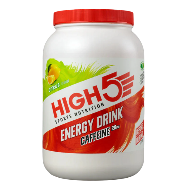 High5 - Energy Drink Mix Tub - Citrus (2.2kg) (with caffeine)