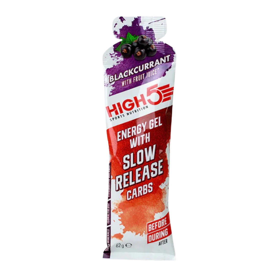 High5 - Energy Gel Slow Release - Blackcurrant (62g)