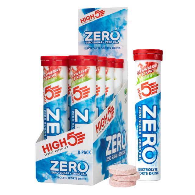 High5 - Hydration Tablets - ZERO - Strawberry & Kiwi - Box of 8