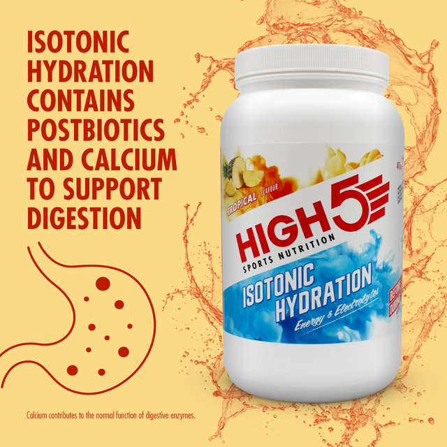 High5 - Isotonic Hydration Tub - Tropical (1.23kg) - Infograph