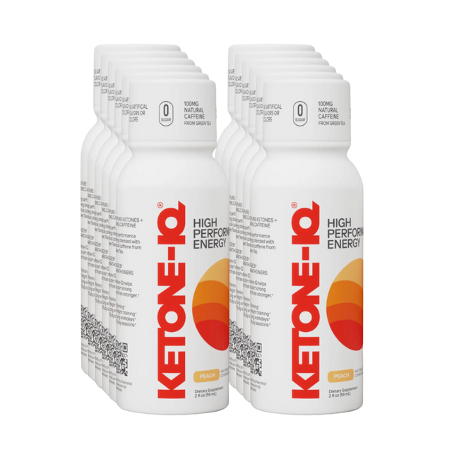 Ketone-IQ - Caffeine Shot - Peach