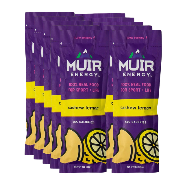 Muir Energy - Energy Gel - Cashew Lemon